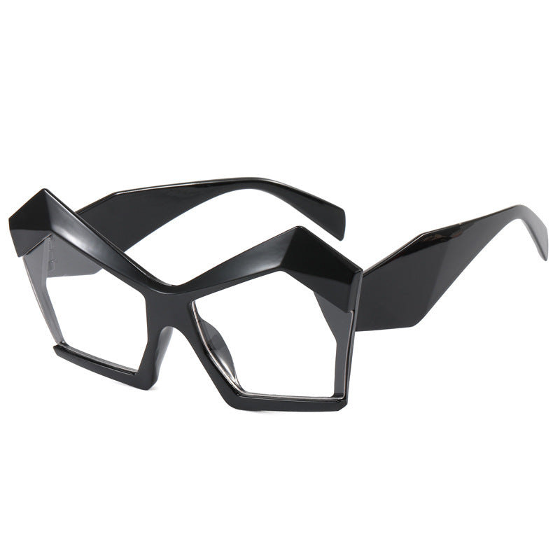 Damen geometrische Designerbrille Karnz