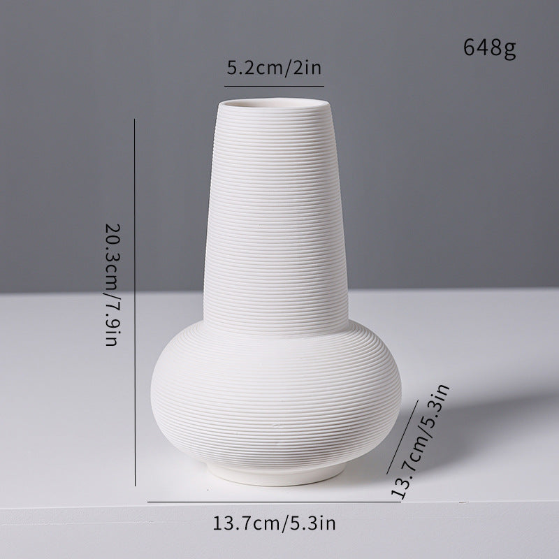 Strukturiert Modern Keramik Vase Karnz 1790368938