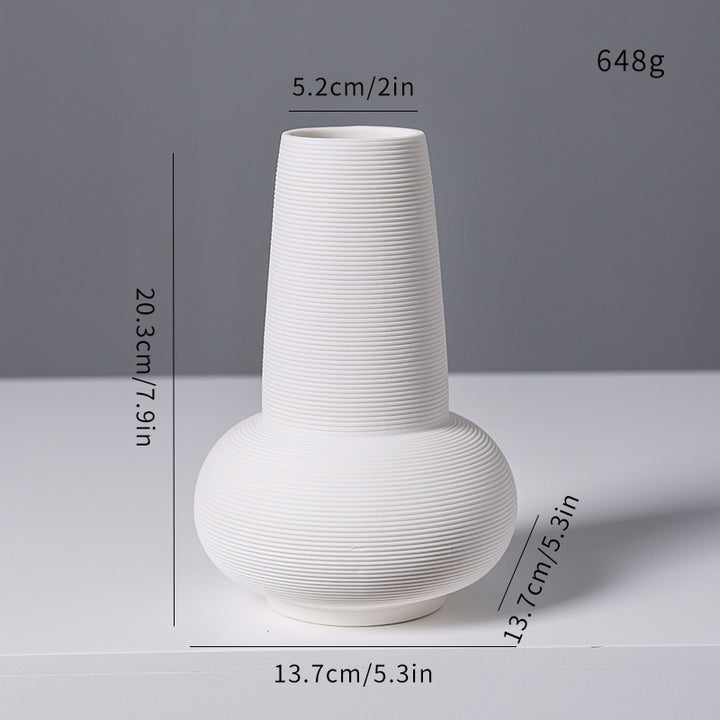 Strukturiert Modern Keramik Vase Karnz 1790368938