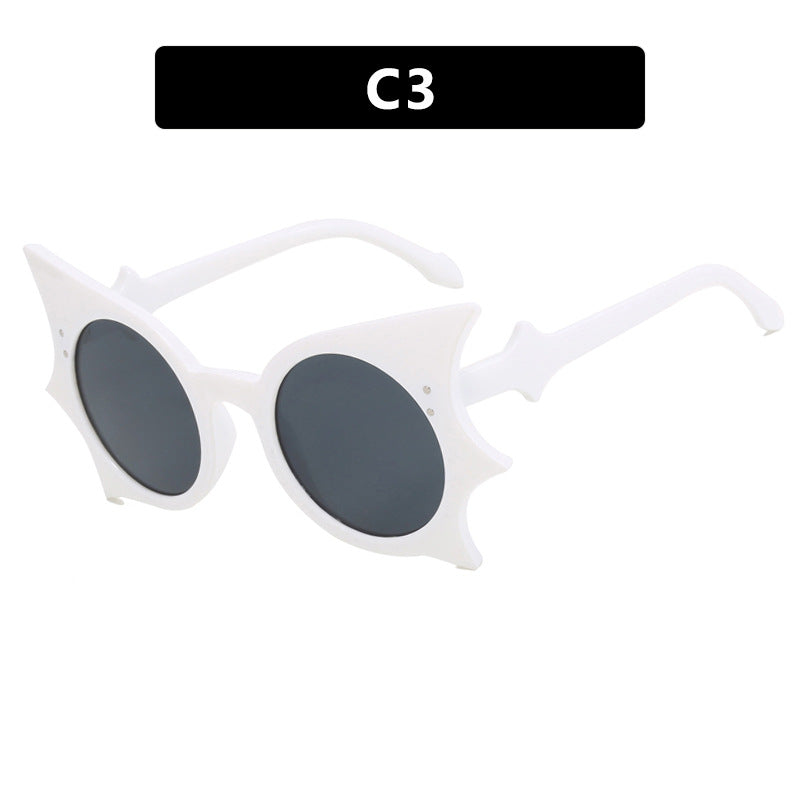 Damen extravagante Cat-Eye Sonnenbrille mit auffälligem Rahmen Karnz