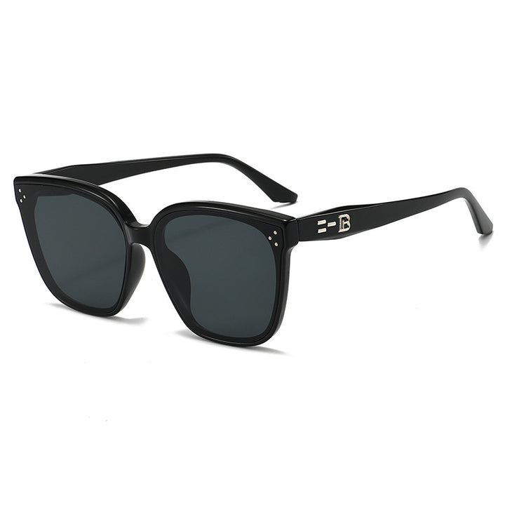 Übergroße quadratische Sonnenbrille