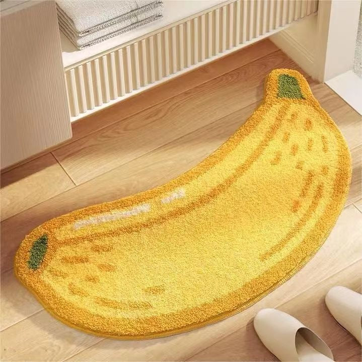 Avocado Shape Plüsch Badmatte