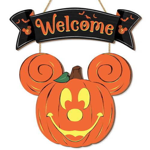 Halloween-Themen Dekorativer Willkommensschild