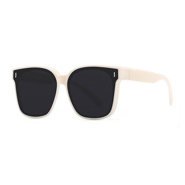 Damen Oversized Sonnenbrille mit stylischem Rahmen Karnz