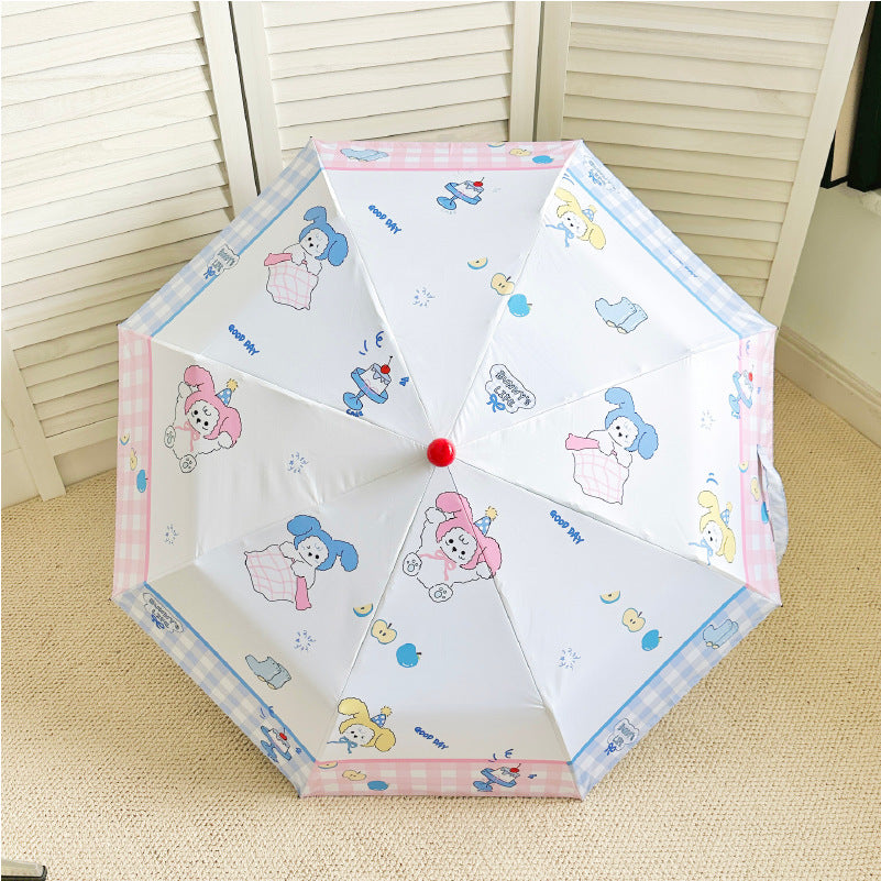 Damen Regenschirm mit niedlichem Design Karnz