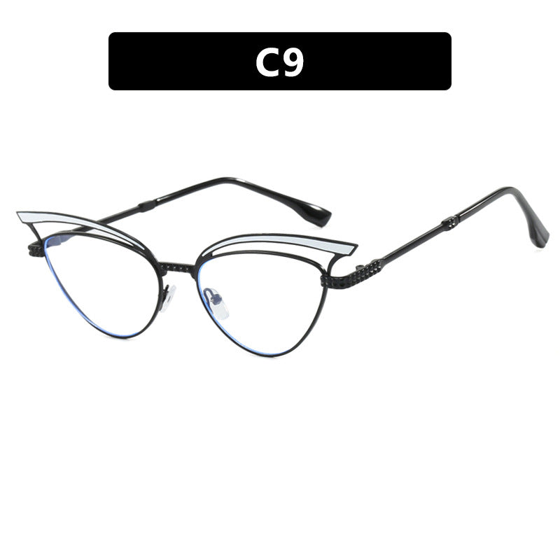 Damen Cat-Eye Brille mit filigranem Designelement Karnz