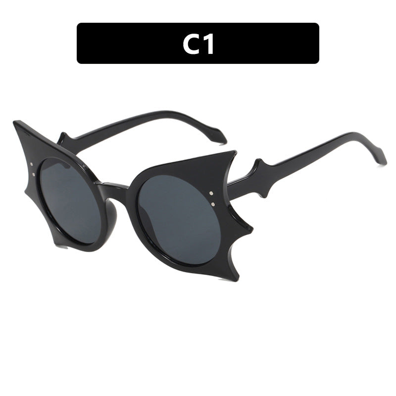 Damen extravagante Cat-Eye Sonnenbrille mit auffälligem Rahmen Karnz