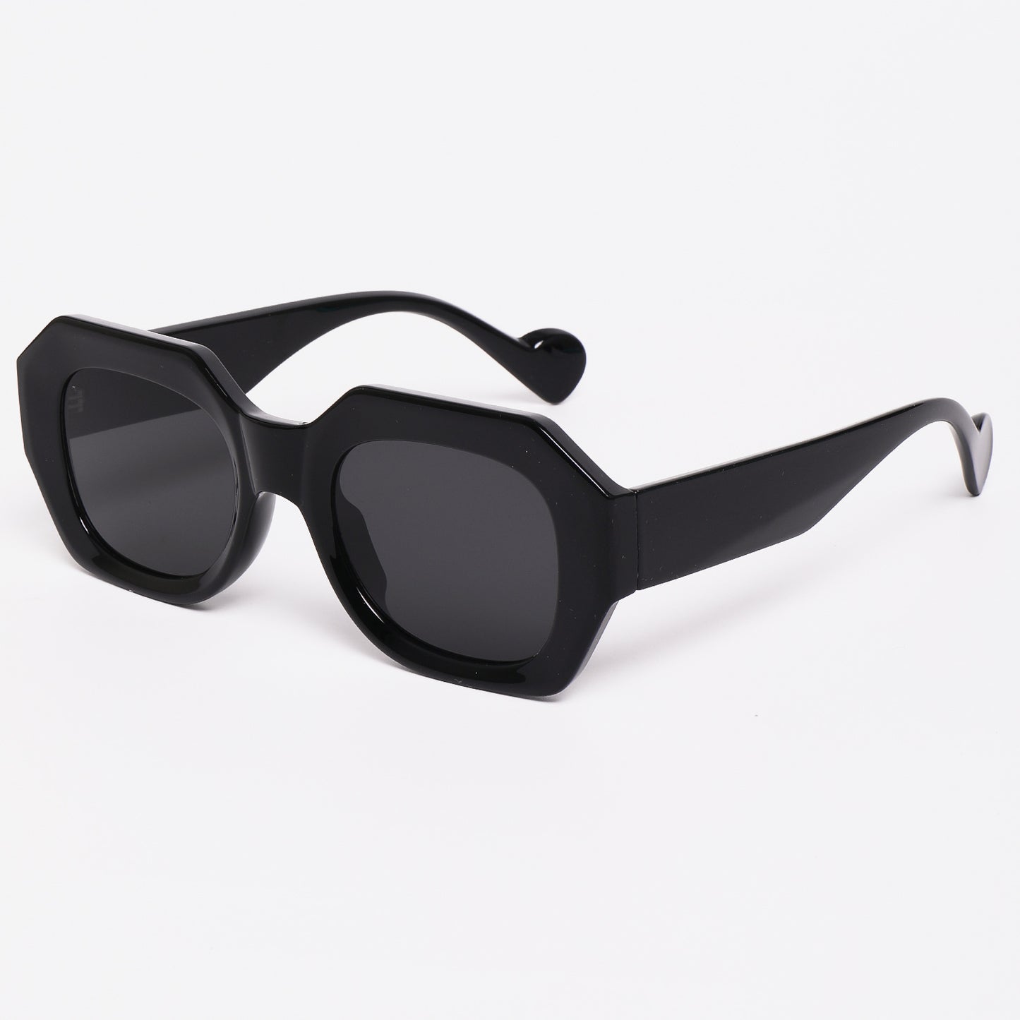 Damen Sonnenbrille im einzigartigen, achteckigen Design mit polarisierten Gläsern Karnz