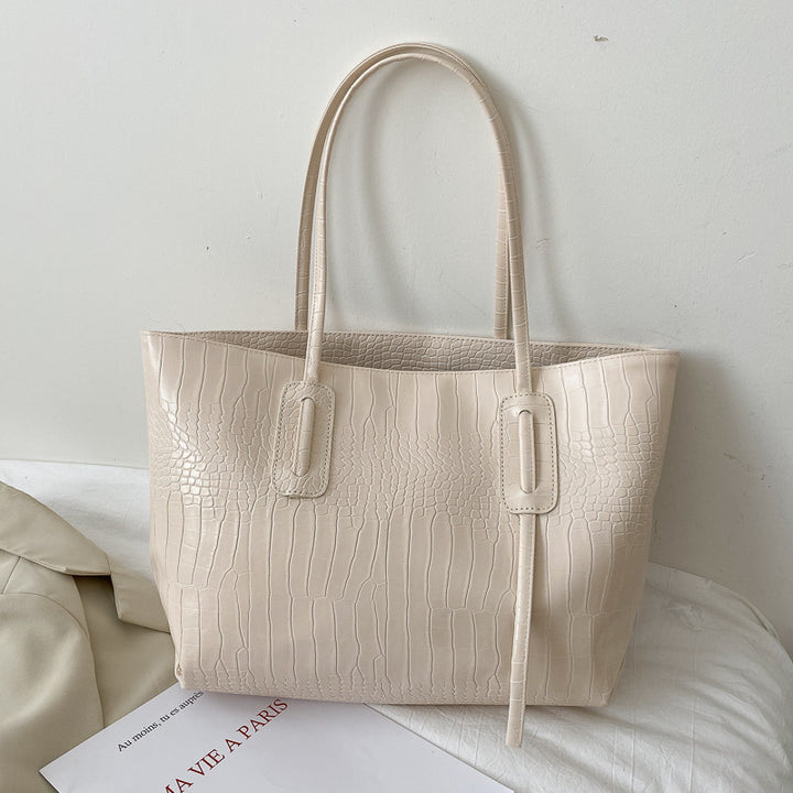 Krokodil-Muster Tote Bag