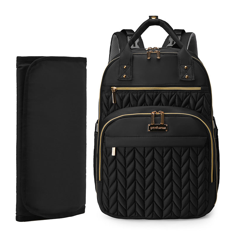 Stylischer gesteppten Wickelrucksack Karnz