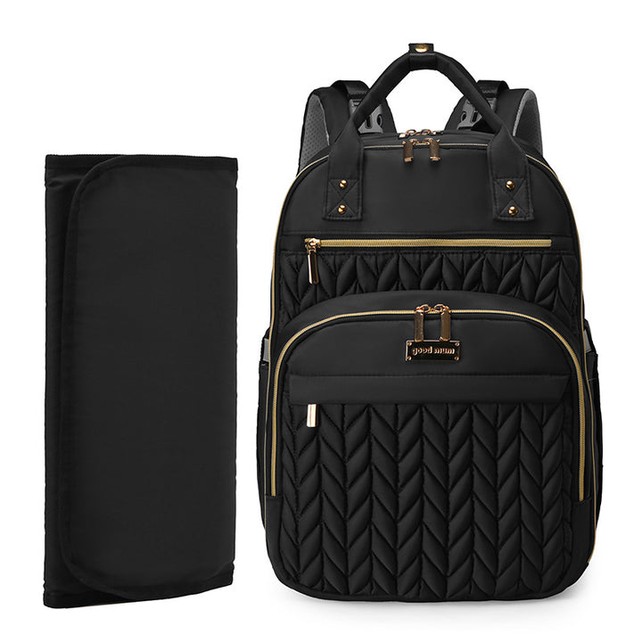 Stylischer gesteppten Wickelrucksack Karnz