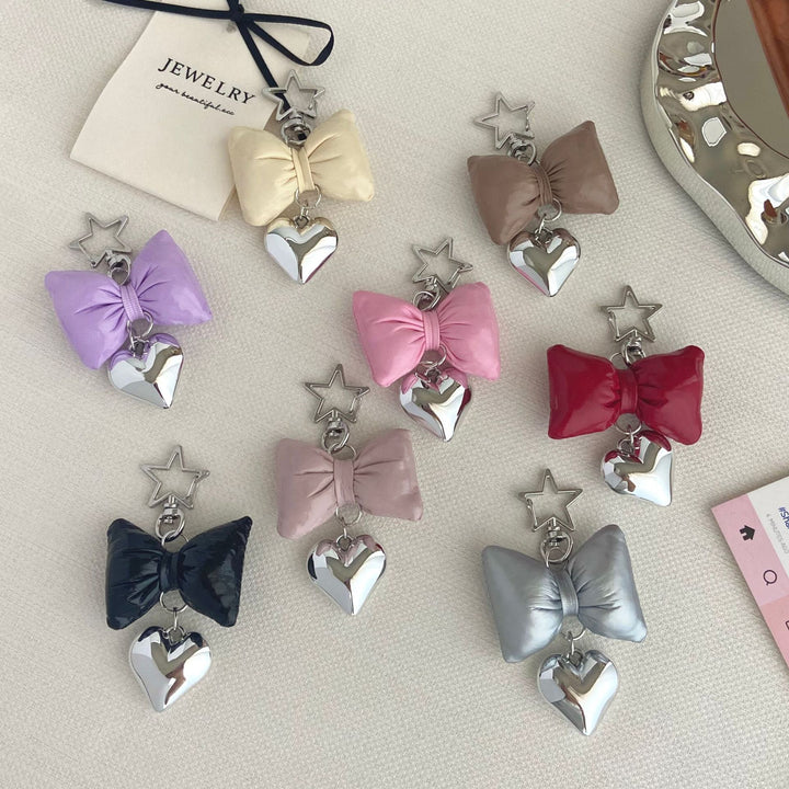 Bow-förmiger Charm Schlüsselanhänger Karnz