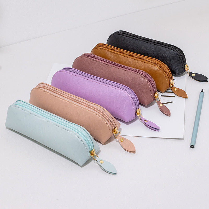 Elegantes Leder Bleistiftetui Karnz
