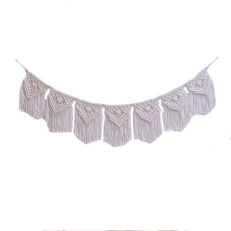 Macrame Bohemian Wanddekoration Karnz