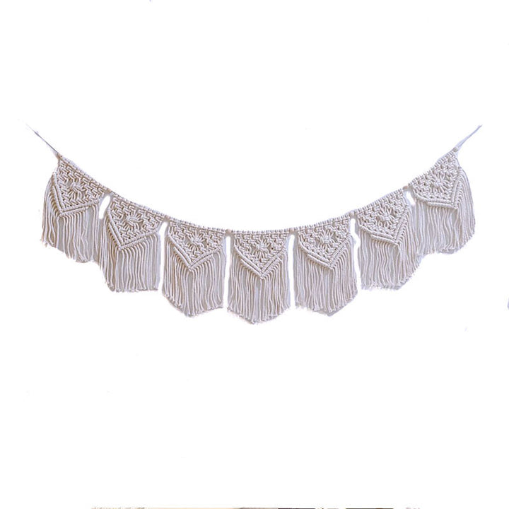 Macrame Bohemian Wanddekoration Karnz