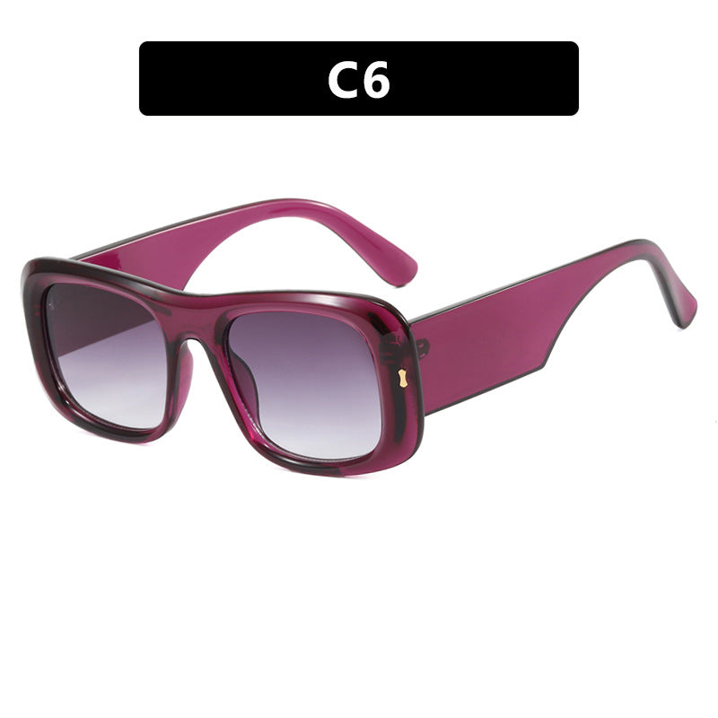 Damen quadratische Sonnenbrille mit reflexionsschützenden Gläsern und moderner Rahmenkonstruktion Karnz