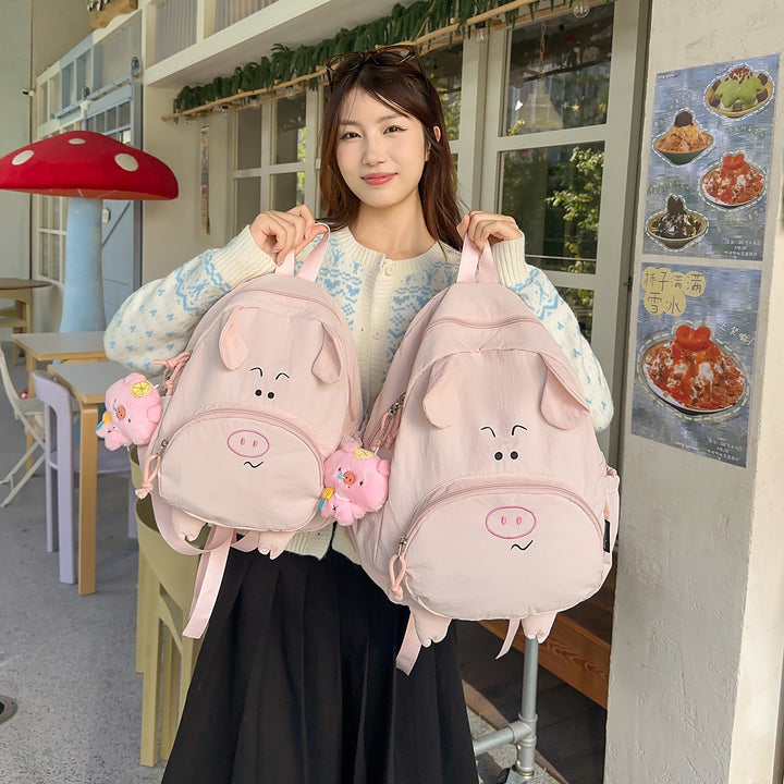 Süßer Schwein-Themen Rucksack Karnz