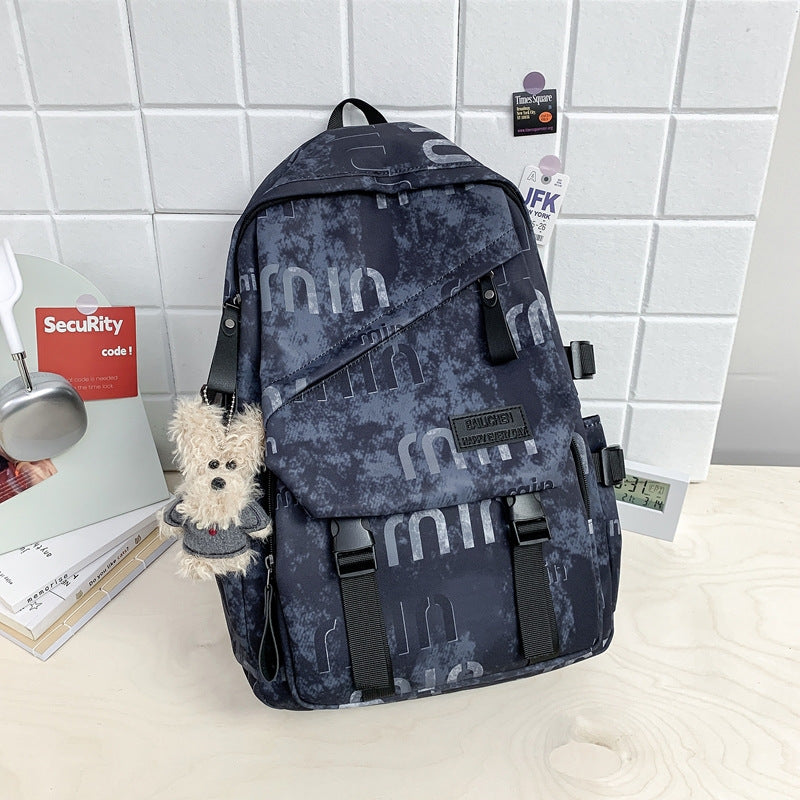 Vielseitiger strukturierter Druck-Rucksack