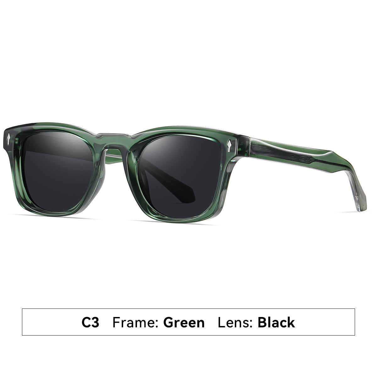 Damen modische Sonnenbrille im eleganten Schildpatt-Design Karnz