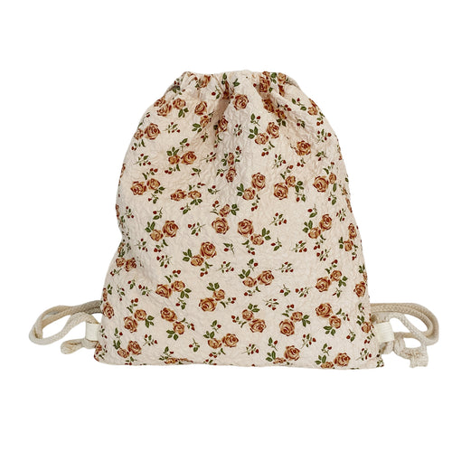 Blumen-Schnur-Rucksack