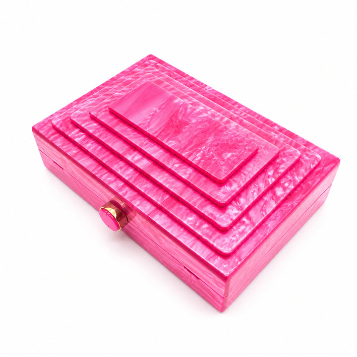 Stylische Acryl-Clutch