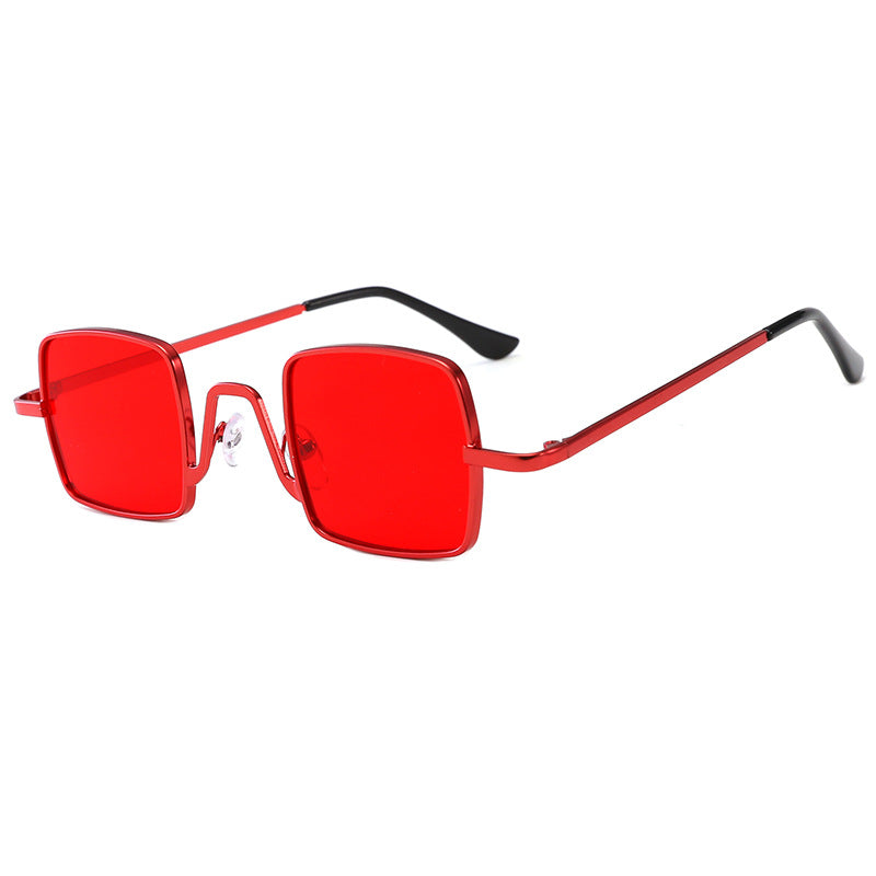 Damen Modische quadratische Sonnenbrille mit innovativem Rahmen Karnz