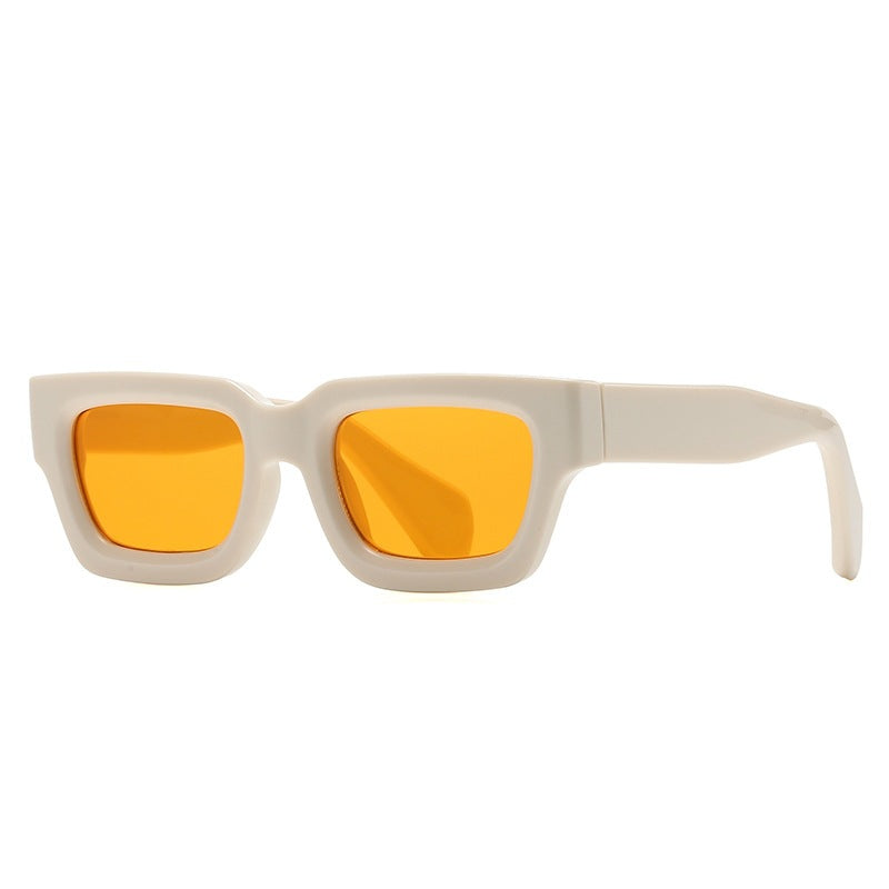 Damen oversized Sonnenbrille im modernen, kantigen Design Karnz