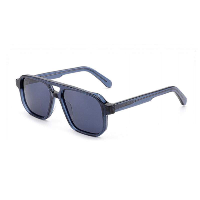 Damen Sonnenbrille im modernen, geometrischen Design mit robustem Rahmen und UV-Schutz Karnz
