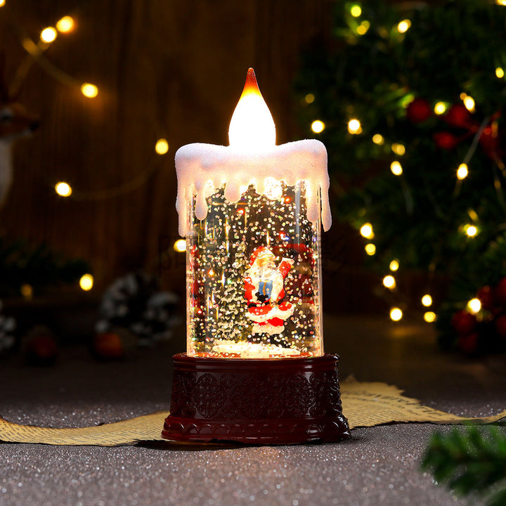 Dekorative Leuchtende Weihnachts-Telefonbox Schüssel