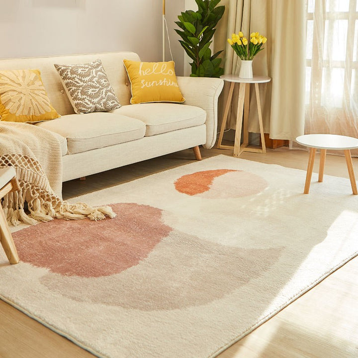 Abstraktes Design Boden Teppich Karnz