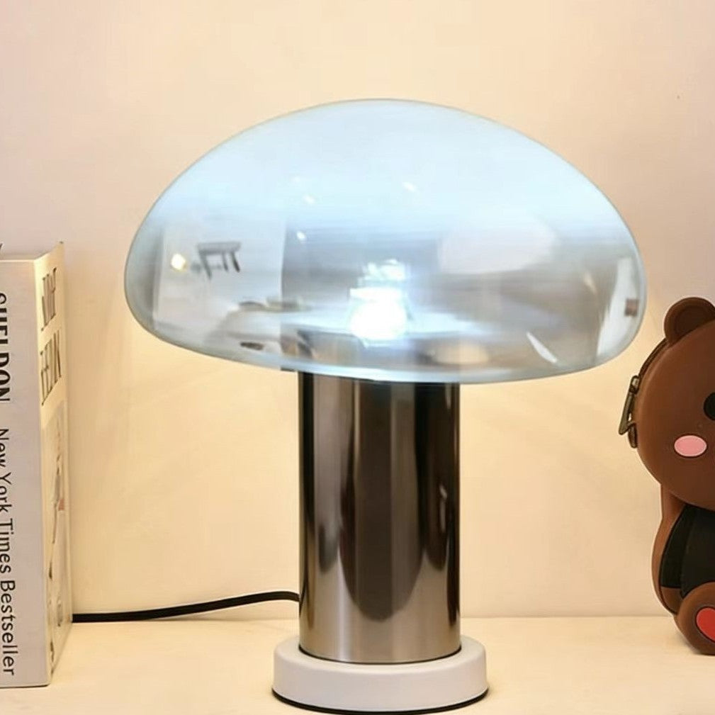 Moderne Glas-Dome-Tischlampe