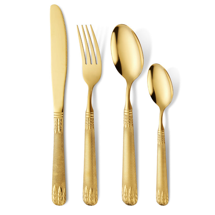 Eleganter Teelöffel mit Kunstvollem Griffdesign Karnz
