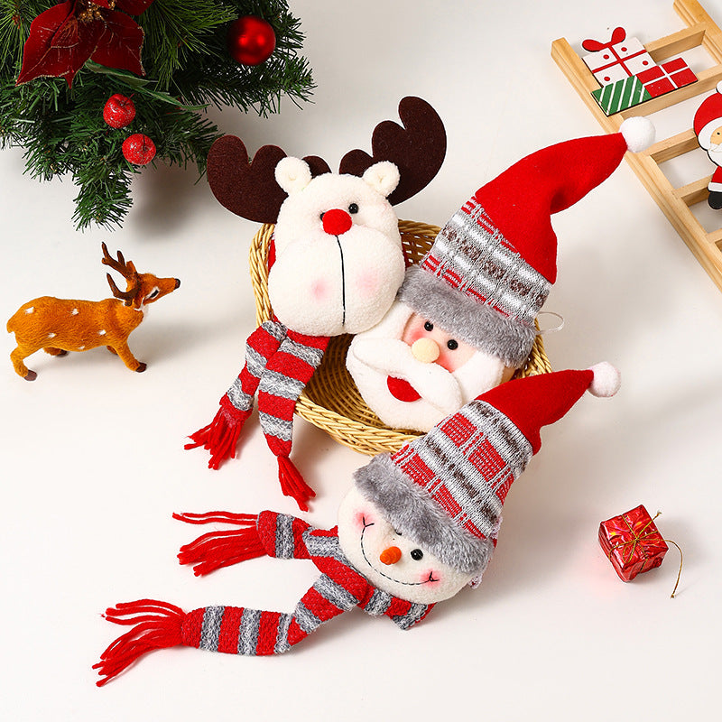 Dekorative Vorhanghalter mit Weihnachtselch-Motiv Karnz
