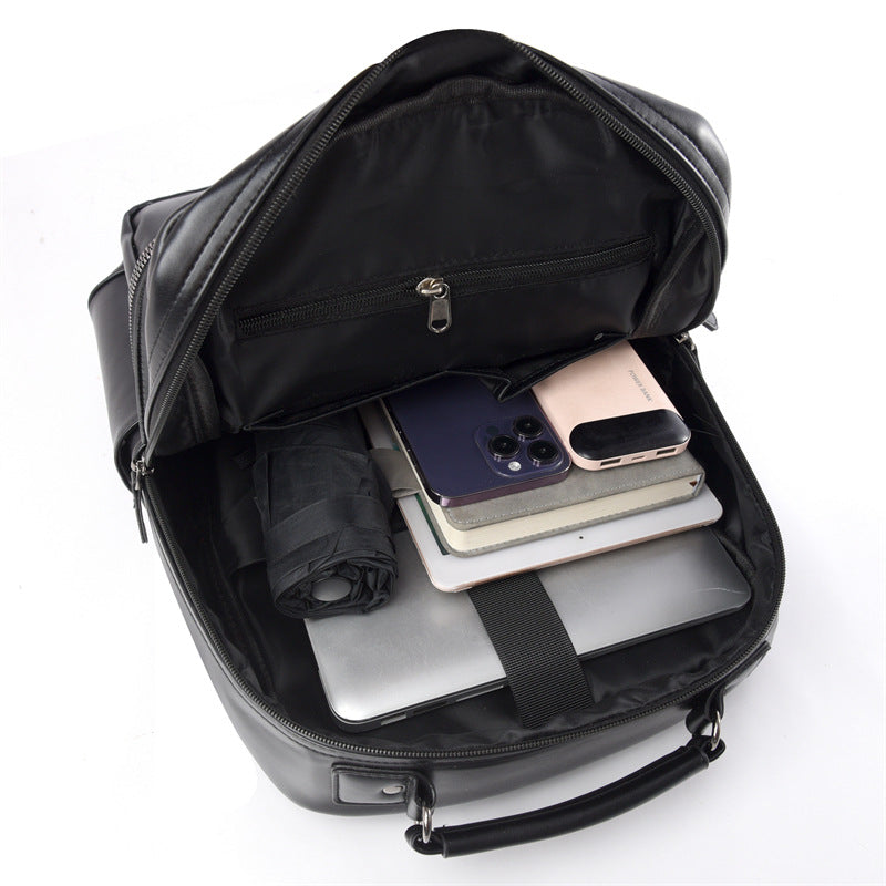 Executive Leder Rucksack Karnz