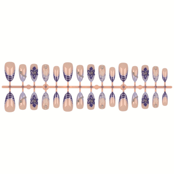 Künstlerisches Press-On Nageldekoration Set
