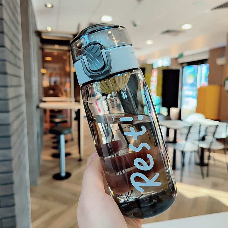 Damen Ergonomische Wasserflasche für Fitness Karnz