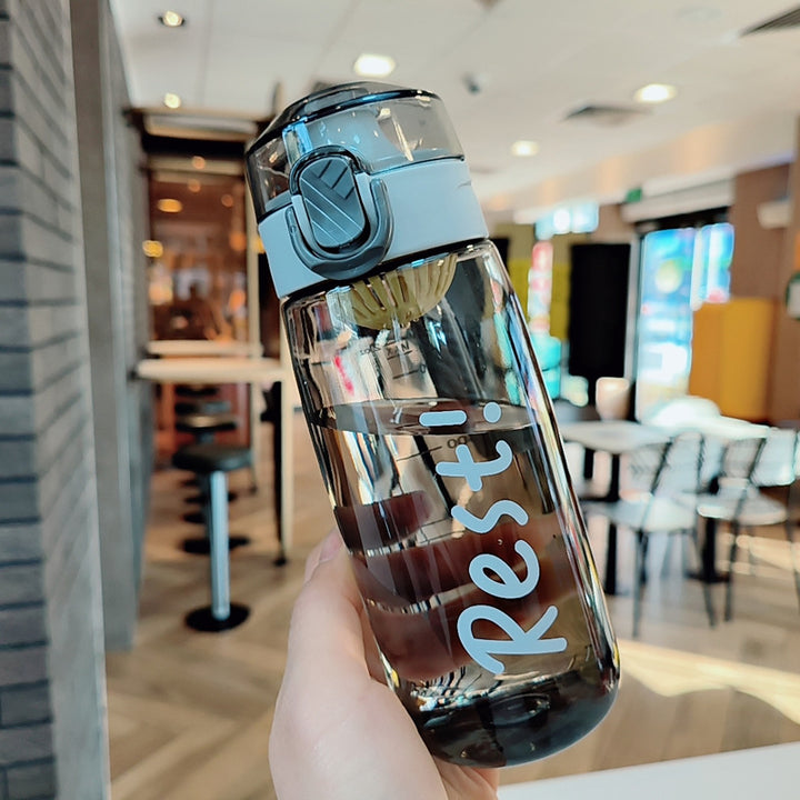 Damen Ergonomische Wasserflasche für Fitness Karnz