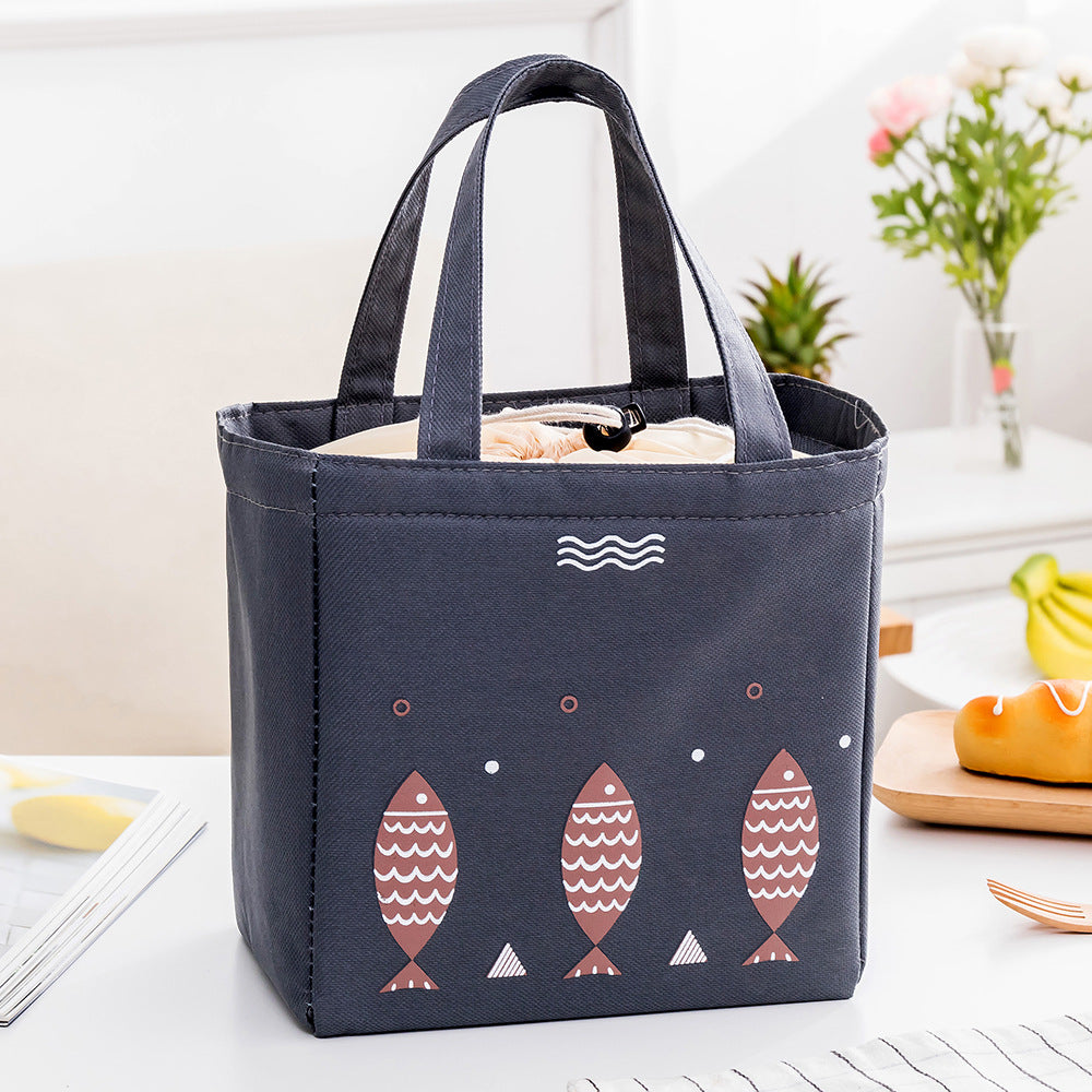 Isolierte Lunch Tasche mit Kordelzugverschluss