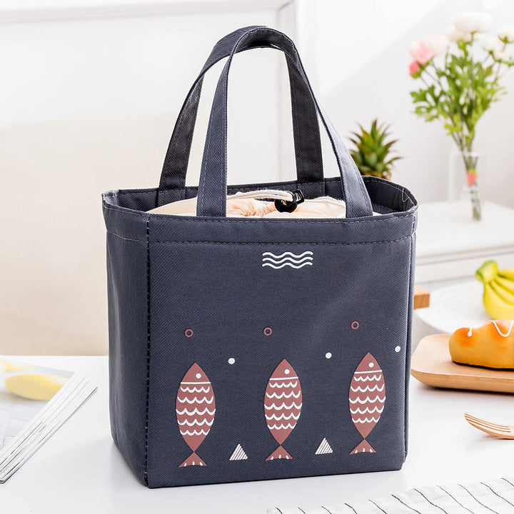 Isolierte Lunch Tasche mit Kordelzugverschluss