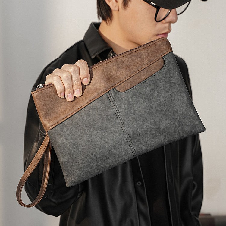 Elegante Leder-Clutch Karnz