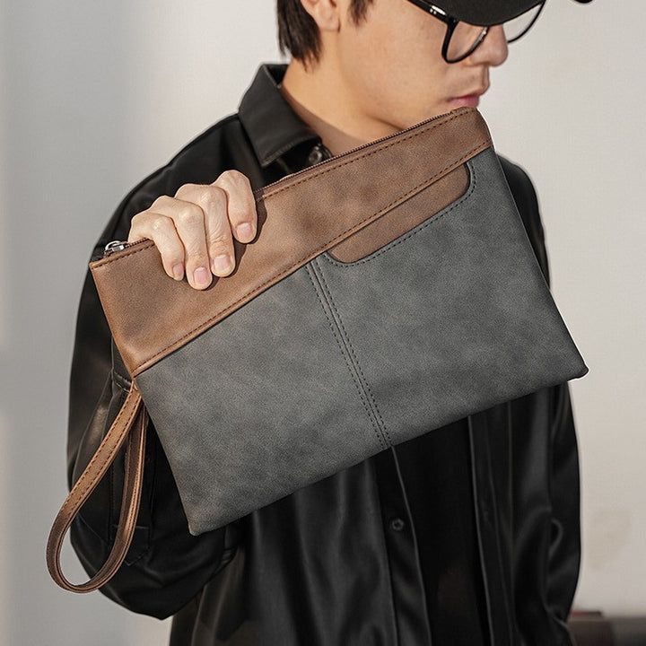 Elegante Leder-Clutch Karnz
