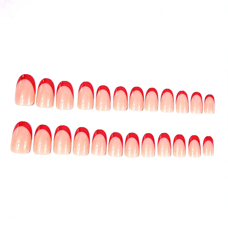 Elegantes französisches Spitzen-Nagelset Karnz