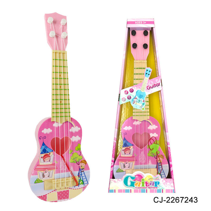 Dekorative Ukulele Spielzeug Karnz