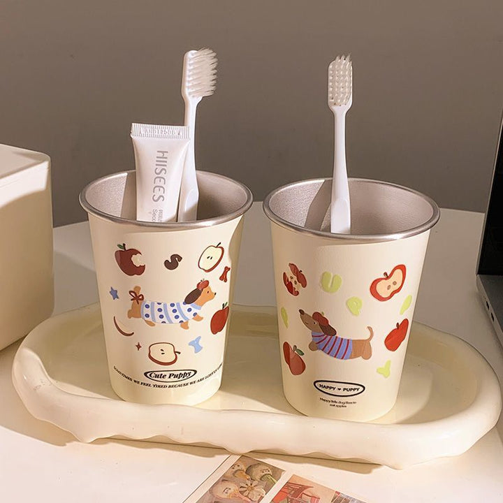 Becher mit Niedlichem Tiermotiv Karnz
