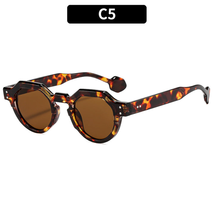 Künstlerische geometrische Sonnenbrille