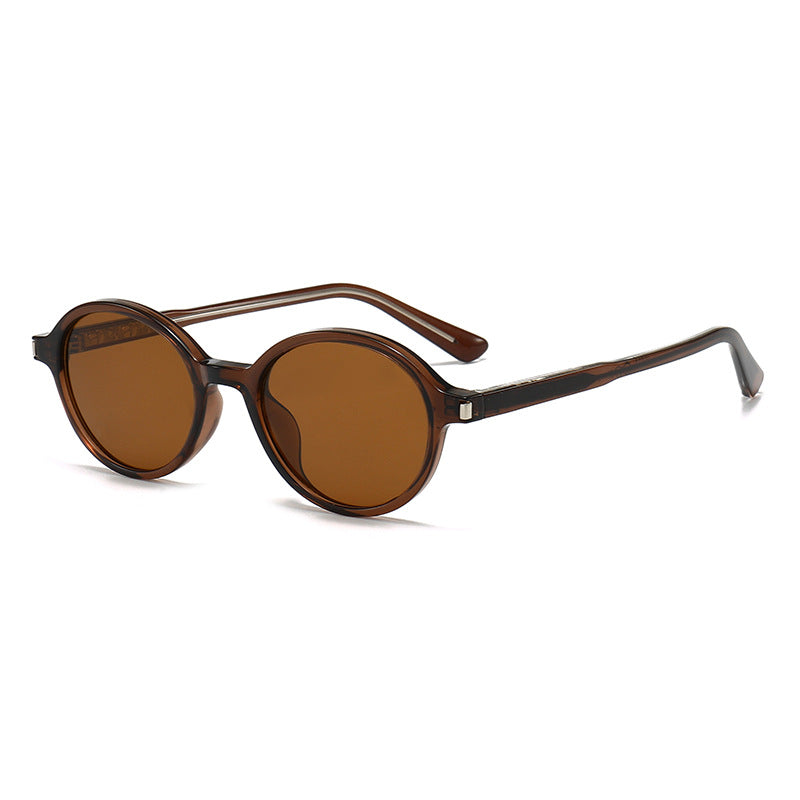 Damen modische Sonnenbrille mit geschwungenem Rahmen Karnz