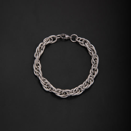 Stylische Chunky-Link-Chain-Armband Karnz