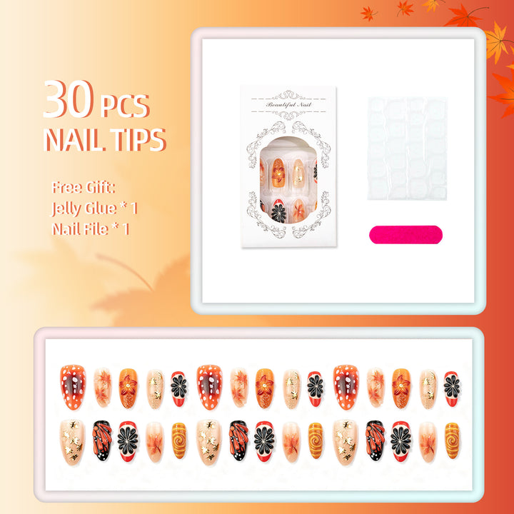 Manuelles dekoratives Nagelkunstset