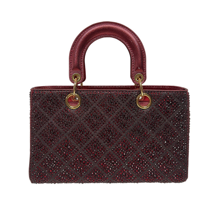 Elegante Handtasche mit Strassverzierung