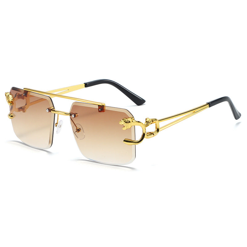 Fette Aussage Geometrische Sonnenbrille